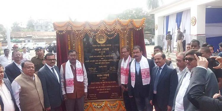 Rajen Gohain inaugurates doubling of Hojai-Habaipur railway track