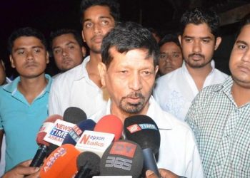 30-08-15 Nagaon- Brindaban Goswami and Rockibul address media (2)