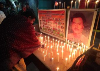 Candle lighting, condemnation, sympathy programme in connection with terror attack in Jammu and Kashmir