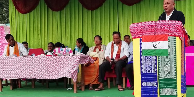 চিৰাঙৰ দলীয় সভাত হাগ্ৰামা মহিলাৰী