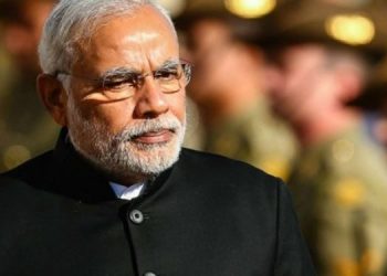 Black flags welcome PM Modi in Guwahati