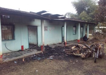 Police Station burnt Down