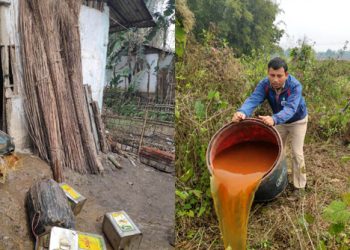 মৃত্যুদূত ৰূপী চুলাই মদৰ বিৰুদ্ধে ডিমৌত আবকাৰী বিভাগৰ তীব্ৰ অভিযান