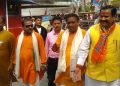 26-03-19 Silchar- BJP Candidate Kripanath Mallah submit nomination (1)
