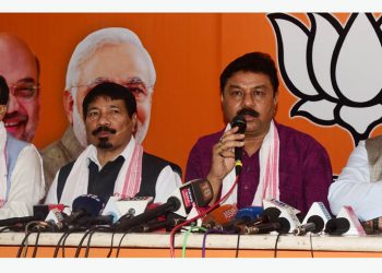 AGP-BJP join press meet