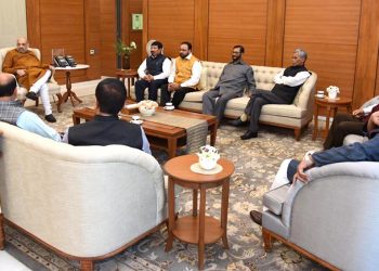 AGP delegate meeting with Amit shah