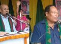 BTC-Chief-Hagrama-Mohilary-L-and-MP-Biswajit-Daimary-addressing-the-rally