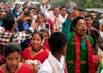 Loksabha Election: Congress’ Anil Borgohain files nomination from Lakhimpur seat