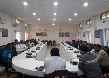 জ্যেষ্ঠ নাগৰিক-বিশেষভাৱে সক্ষম লোকৰ ভোটদানক লৈ মাজুলীত নিৰ্বাচন বিভাগৰ বৈঠক