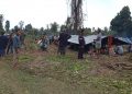 জাগুনত বনাঞ্চল বেদখলকাৰী ওপৰত আৰক্ষীৰ লাঠীচালনা, উত্তেজিত ৰাইজৰ শিলাবৰ্ষণ