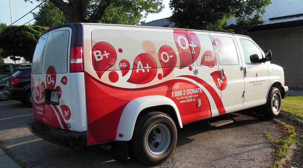 Mobile Blood Collection Van