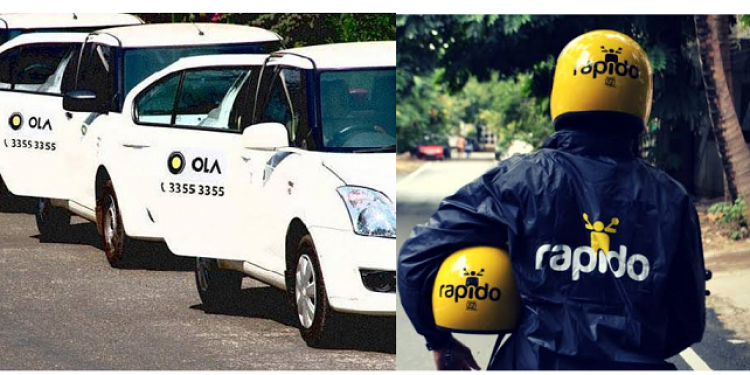 Rapido Ola Uber