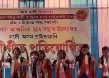 হোলীগীতেৰে মুখৰিত সত্ৰনগৰী বৰপেটা; কাইলৈৰ পৰা দৌল মহোৎসৱ
