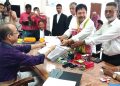 02-04-19 Kokrajhar- Naba Kumar Sarania filling nomination