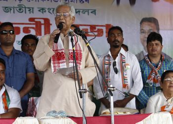05-04-19 Dibrugarh- Pawan Singh Ghatower election campaining rally (1)