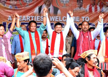 Husband rubbishes alleged harassment of his wife by newly elected BJP MP Horensing Bey