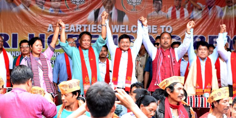 Husband rubbishes alleged harassment of his wife by newly elected BJP MP Horensing Bey