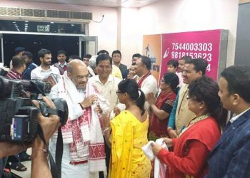 BJP National President Amit Shah visit North-East