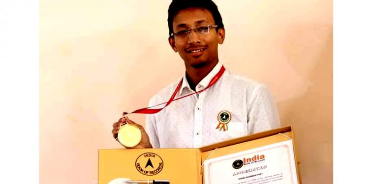 Assam engineering student gets places on India Book of Records for e-poetry
