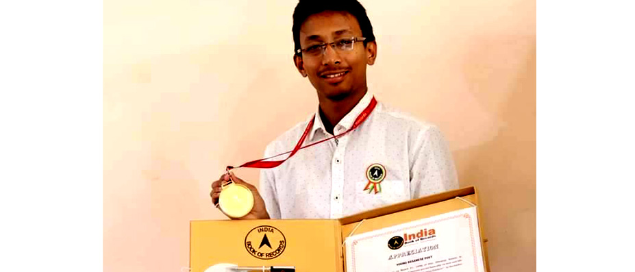 Assam engineering student gets places on India Book of Records for e-poetry