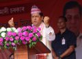 বিশ্বনাথত পল্লৱ লোচন দাসৰ হৈ মুখ্য মন্ত্ৰী সৰ্বানন্দ সোণোৱালৰ প্ৰচাৰ