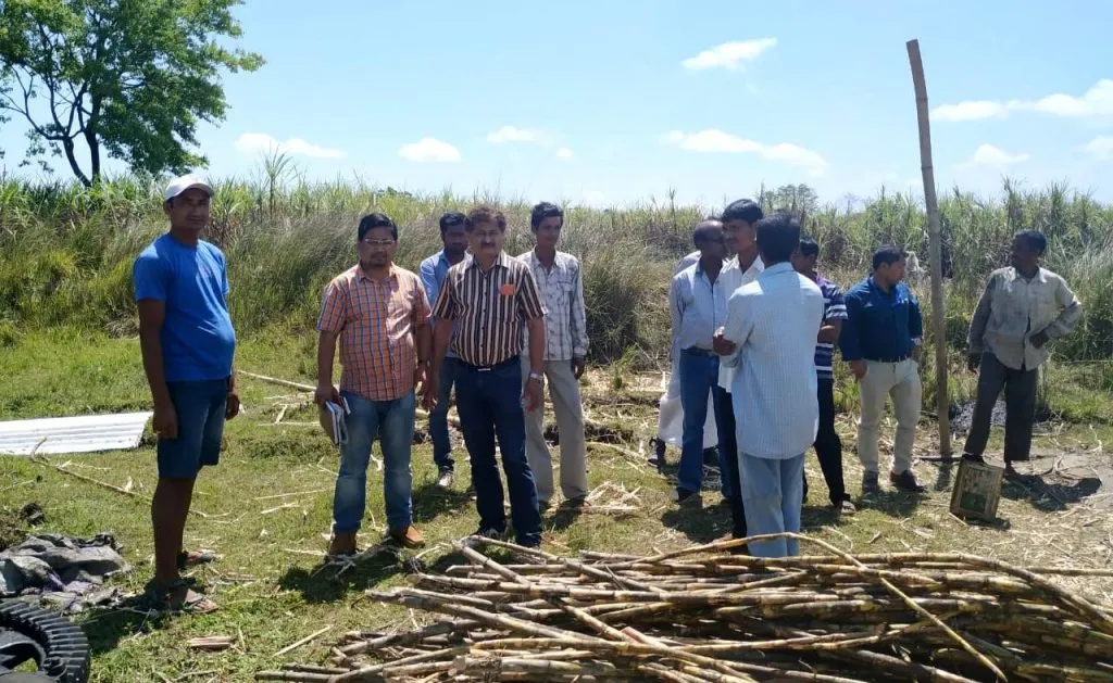 মাজুলীত কুঁহিয়াৰ খেতিয়কৰ সৈতে জিলা খাদ্য আৰু যোগান বিভাগৰ সজাঁতী দলৰ বৈঠক