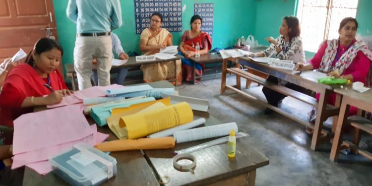 women run polling station inAssam