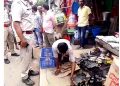 Kaliabor administration's eviction drive in Assam's Jakhalabandha town