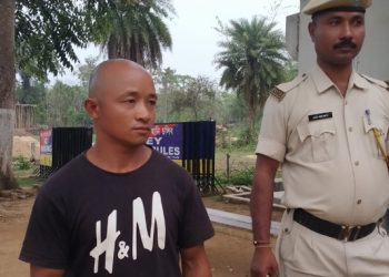9mm pistol recoverd from former GNLA rebel at KrishnaI in Assam's Goalpara