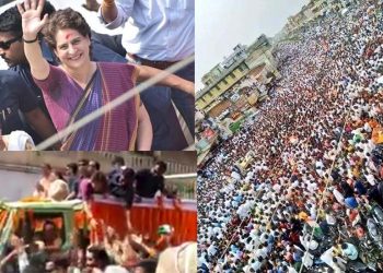 Priyanka Gandhi Silchar_Road_Show