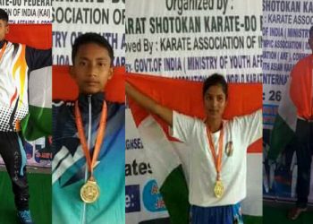আন্তঃৰাষ্ট্ৰীয় কাৰাটে প্ৰতিযোগিতাত অসমৰ ৪ খেলুৱৈৰ সোনৰ পদক