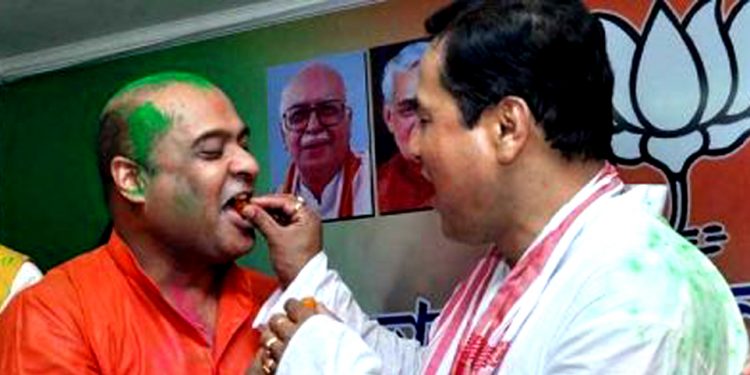 Himanta Biswa out, BJP to form next Govt in Assam under Sonowal's leadership, claims RP Sharma