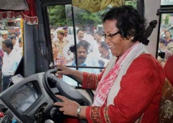 dipali Rajkhowa first Assamese lady City bus driver