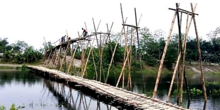 Successive govts fail to give a permanent bridge over Pokamari river in Assam's Abhayapuri