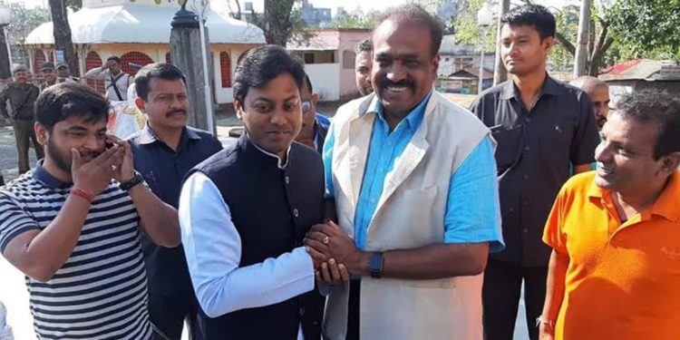 Loksabha election 2019: Tezpur cong candidate MGVK Bhanu offers all support to BJP winner