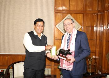 CM with Azerbaijan Ambassador 1