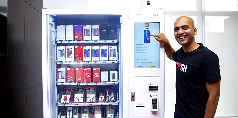MI launches smartphone vending kiosk in India