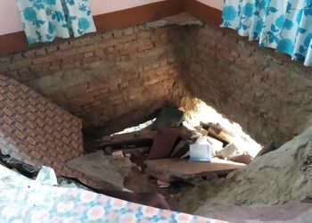 Collasped concrete floor injures six health workers in Assam's Darrang