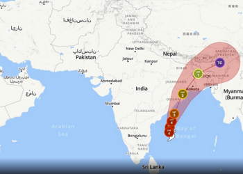 Cyclone Fani reaches Vishakhapattanam, Northeast India to see Heavy Rain by Saturday