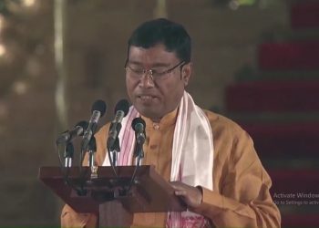 মোদী কেবিনেট-২.০ ত ৰামেশ্বৰ তেলীৰ শপত গ্ৰহণ; ডিব্ৰুগড়ত আনন্দৰ জোৱাৰ