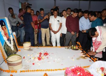 sonowal visit martyre home