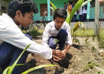 নাগ্ৰীজুলিৰ খাটৰবাৰী উচ্চ মাধ্যমিক বিদ্যালয়ত বিশ্ব পৰিৱেশ দিৱস উদযাপন