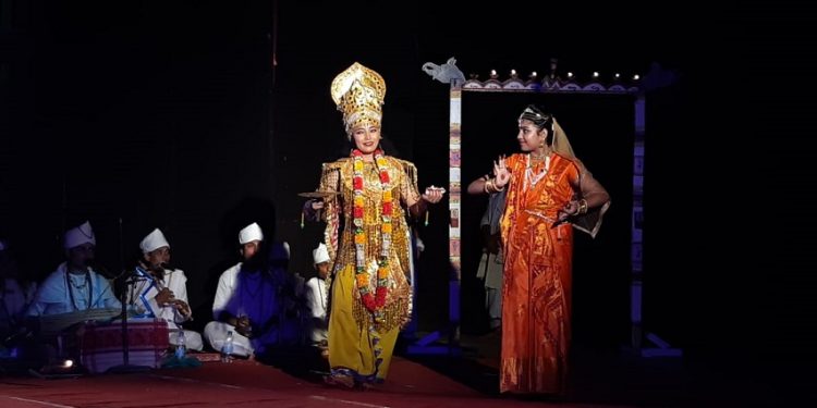 ladies bhaona in assam's sivasagar