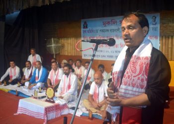 সামৰণি পৰিল লিডু শাখা সাহিত্য সভাৰ দ্বি-বাৰ্ষিক অধিৱেশন
