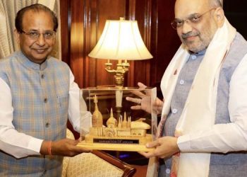 Jagdish Mukhi meet Amit Sah