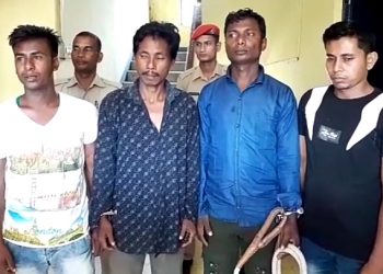 চোৰাংচিকাৰীৰ বিৰুদ্ধে কলিয়াবৰত ধাৰাবাহিক অভিযান; মাৰণাস্ত্ৰসহ কেইবাজনক আটক
