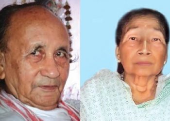 Reba Kanta Mahanta and Kumari Laitonjam Ebampisok Devi