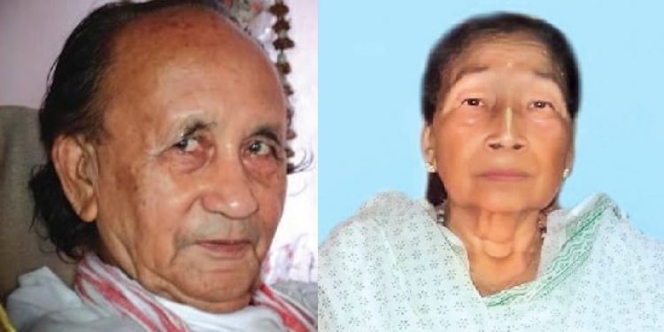 Reba Kanta Mahanta and Kumari Laitonjam Ebampisok Devi