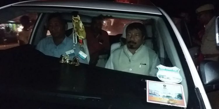 Assam minister Atul Bora's convoy accident in Nagaon
