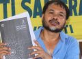 01-07-19 Guwahati- Akhil Gogoi press conference Quoting NITI aayog report, Akhil Gogoi slams Sonowal government